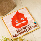 Studio Ghibli Howl’s Moving Castle Calcifer Mini Hand Towel 15cm Official Marushin