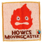 Studio Ghibli Howl’s Moving Castle Calcifer Mini Hand Towel 15cm Official Marushin