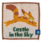 Studio Ghibli Castle in the Sky Fox Squirrel Mini Hand Towel 15cm Official Marushin
