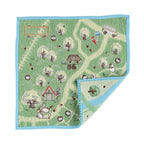 Studio Ghibli My Neighbour Totoro Walking Map Mini Towel