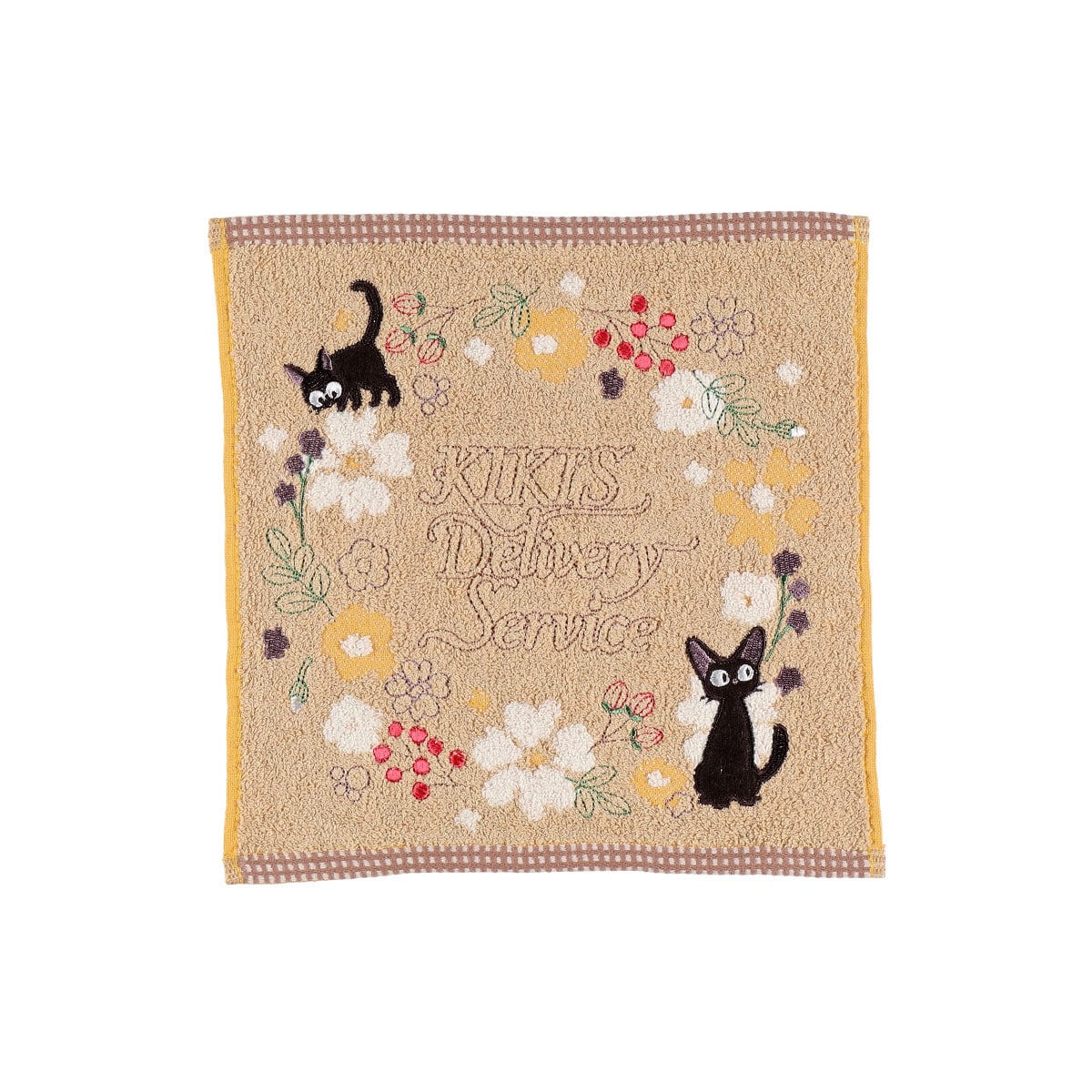 Studio Ghibli Kiki’s Delivery Service Sepia Flower Mini Towel Jiji