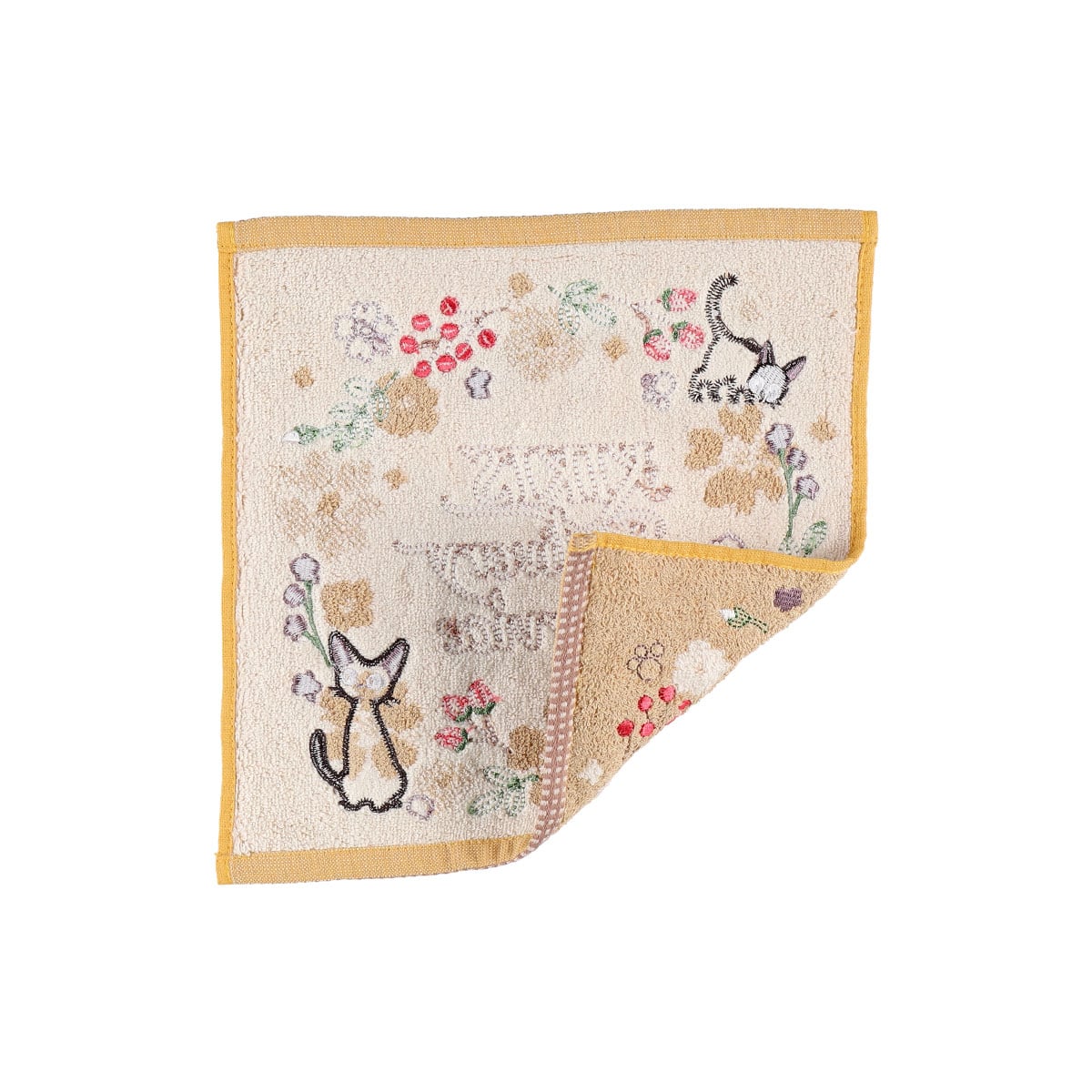 Studio Ghibli Kiki’s Delivery Service Sepia Flower Mini Towel Jiji