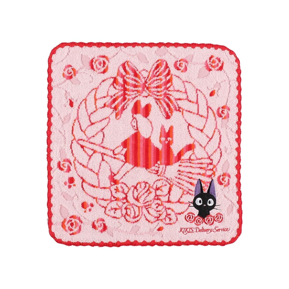 Studio Ghibli Kiki’s Delivery Service Bread Wreath & Jiji Wash Towel