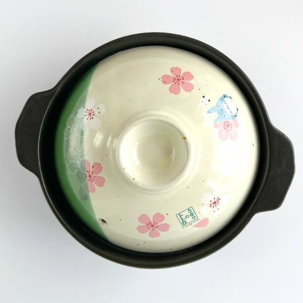 Studio Ghibli My Neighbour Totoro Sakura Japanese Donabe Clay Pot 900ml