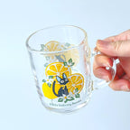 Studio Ghibli Kiki’s Delivery Service Jiji Lemon Flower Glass Mug