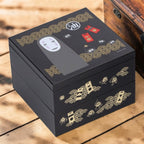 Studio Ghibli Spirited Away No-Face Japanese Two-Tier Jubako Bento Box – Made in Japan