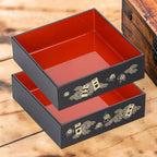 Studio Ghibli Spirited Away No-Face Japanese Two-Tier Jubako Bento Box – Made in Japan