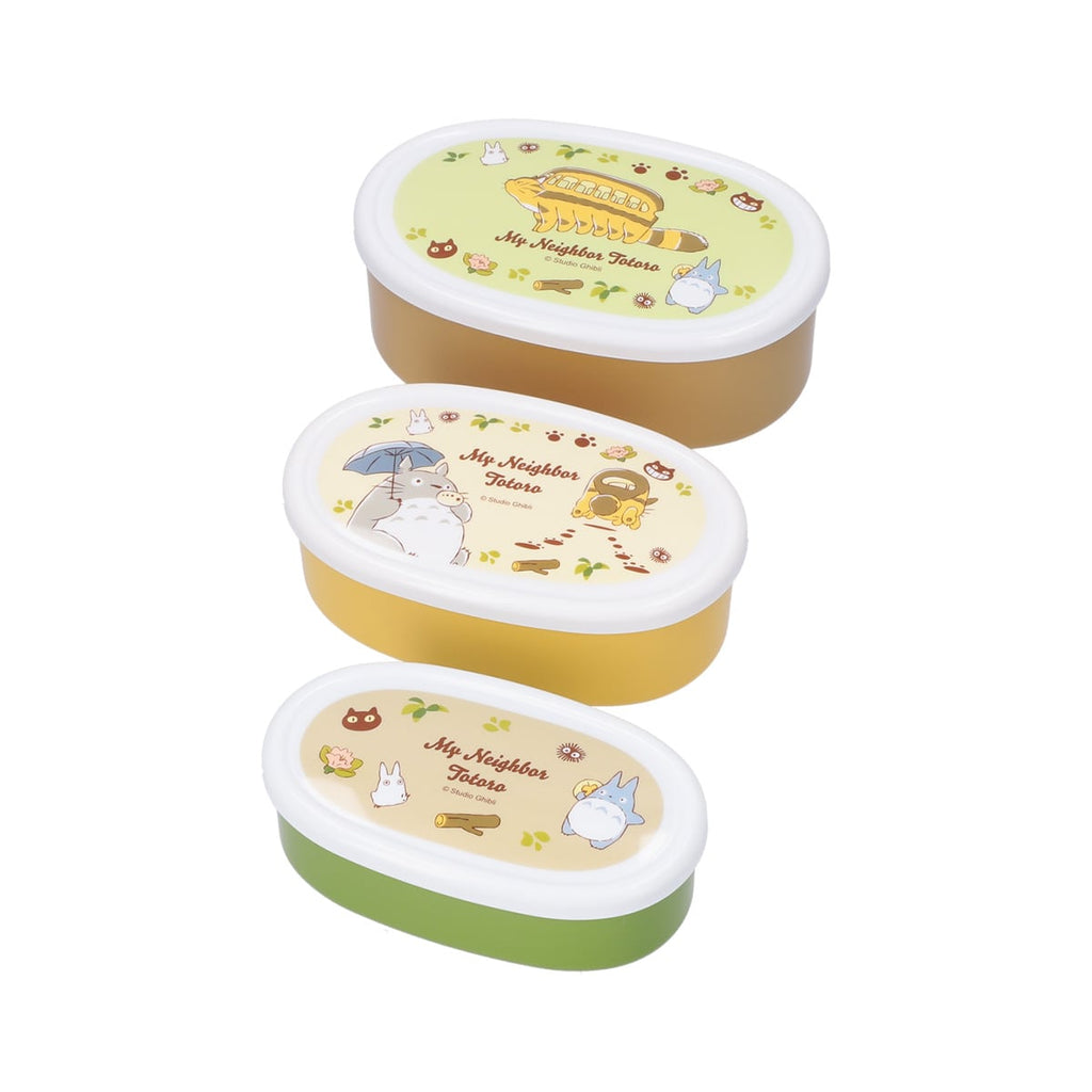 Studio Ghibli My Neighbour Totoro Catbus Nesting Food Storage Containers Set of