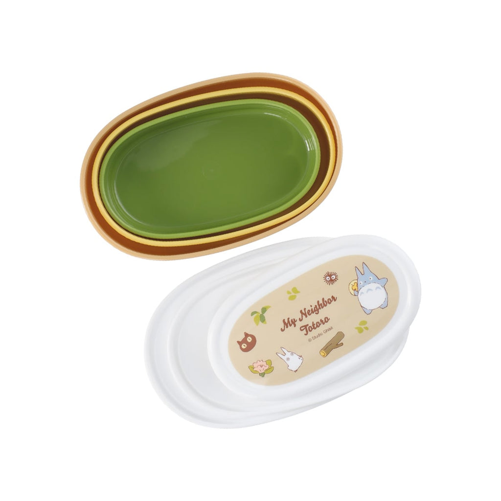 Studio Ghibli My Neighbour Totoro Catbus Nesting Food Storage Containers Set of