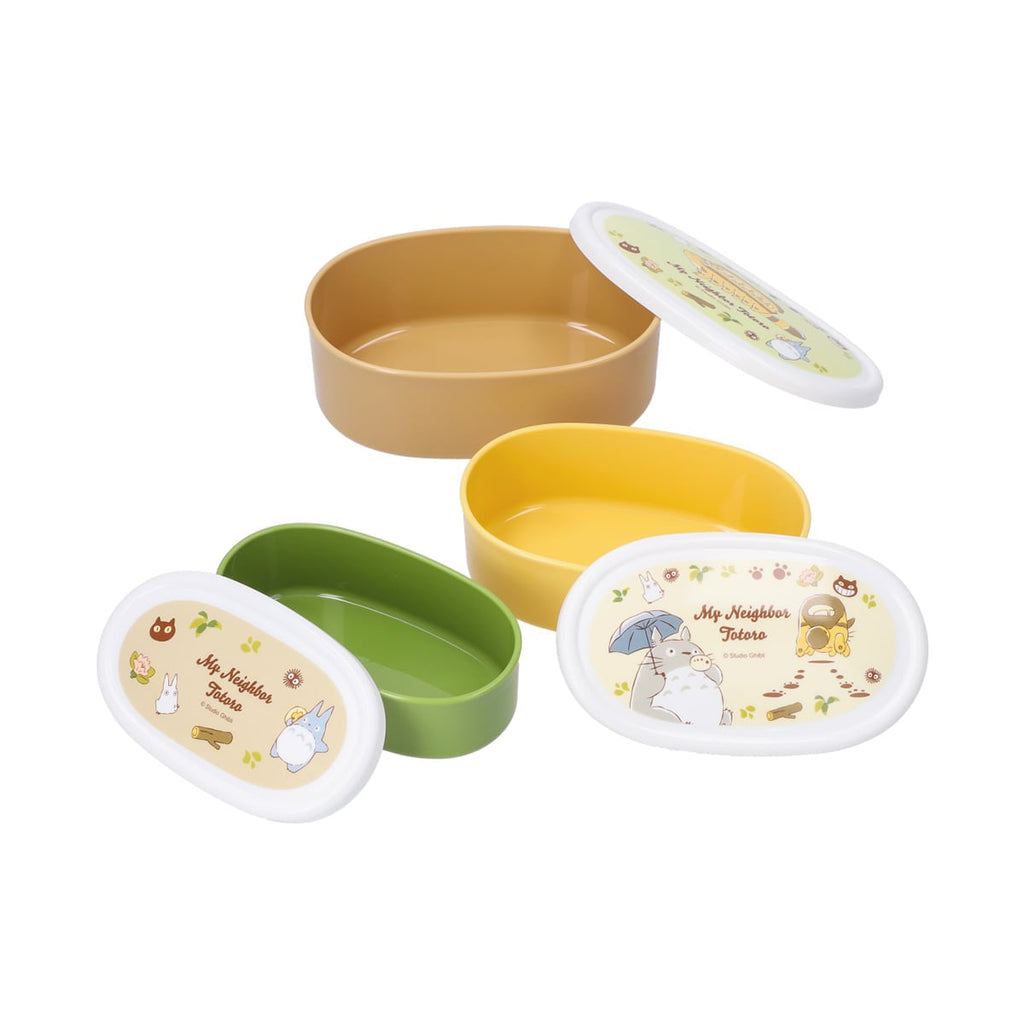 Studio Ghibli My Neighbour Totoro Catbus Nesting Food Storage Containers Set of
