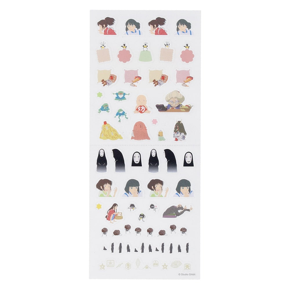 Studio Ghibli Spirited Away Schedule Sticker Sheet STR-06