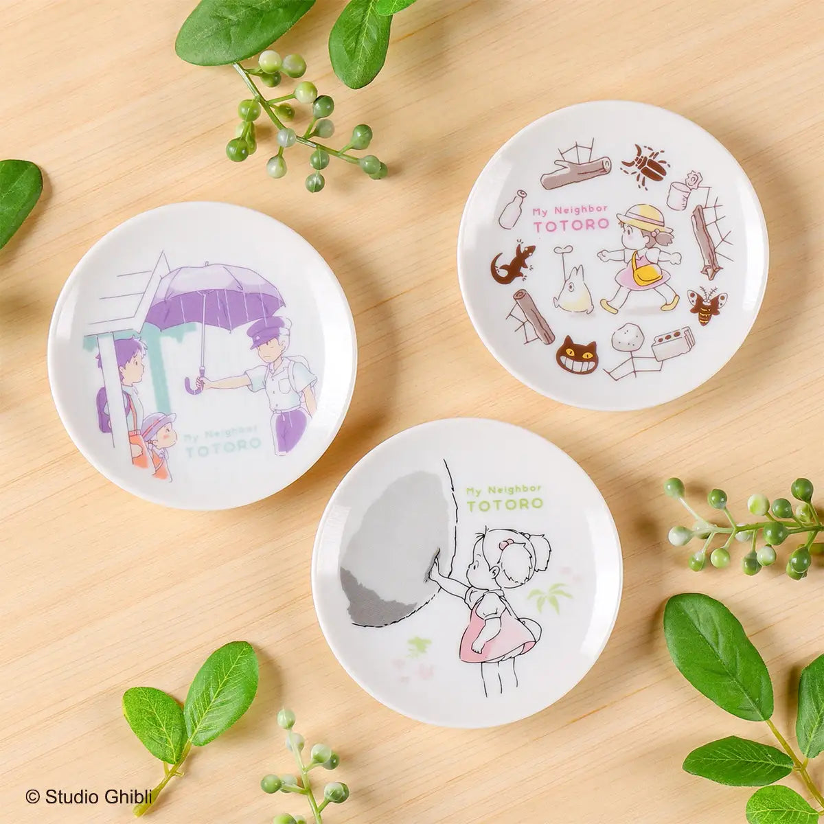 Studio Ghibli My Neighbour Totoro Story Collection Small Plates Complete Set of 6 – 2023 Japan Exclusive