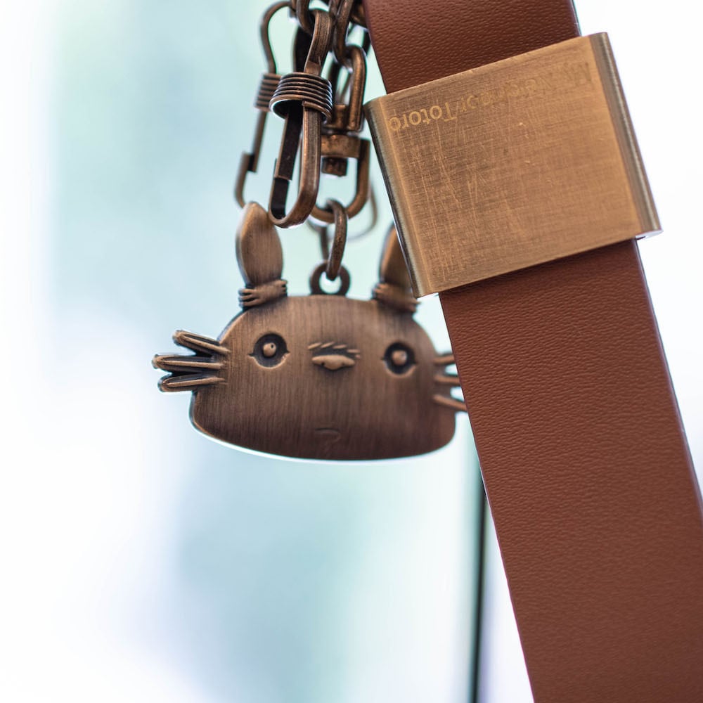Studio Ghibli My Neighbour Totoro Genuine Leather Totoro Keyring