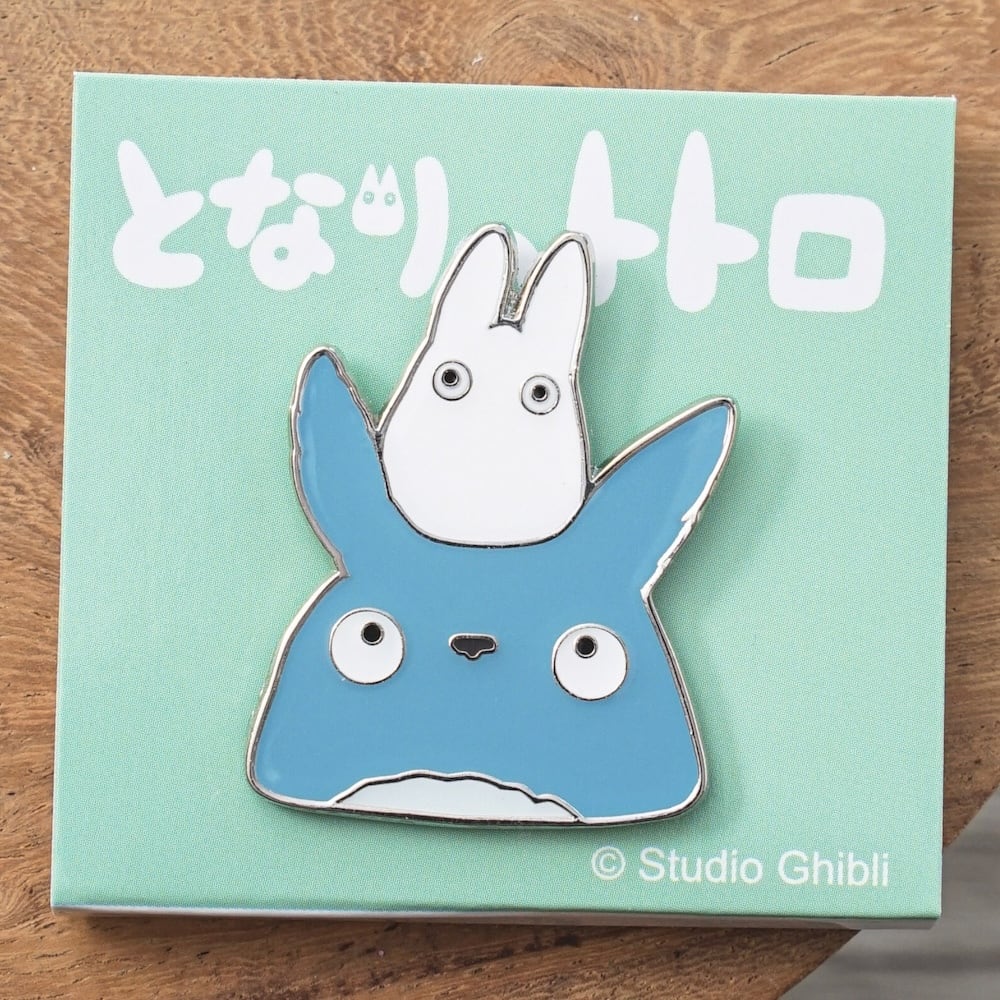 Studio Ghibli My Neighbour Totoro Medium & Small Totoro Pin Badge SP-02
