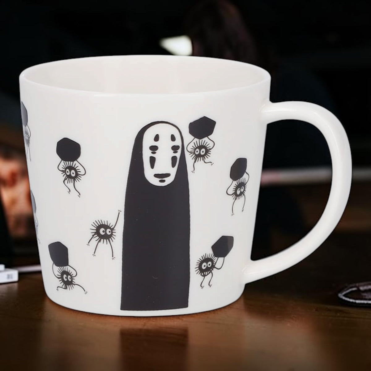 Studio Ghibli Spirited Away Heat Changing Mug No-Face & Susuwatari