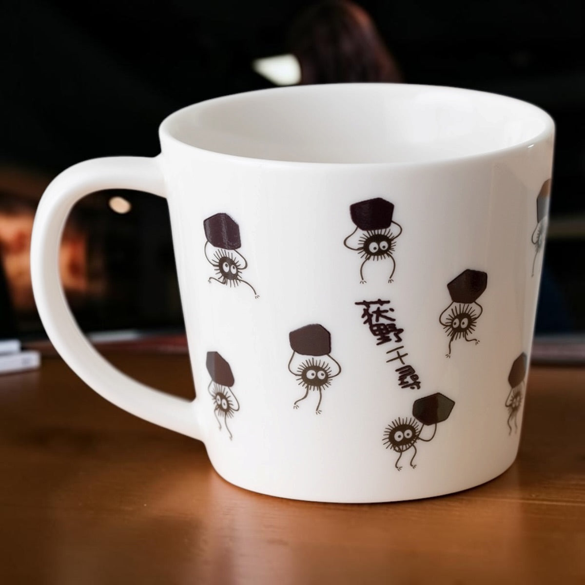 Studio Ghibli Spirited Away Heat Changing Mug No-Face & Susuwatari