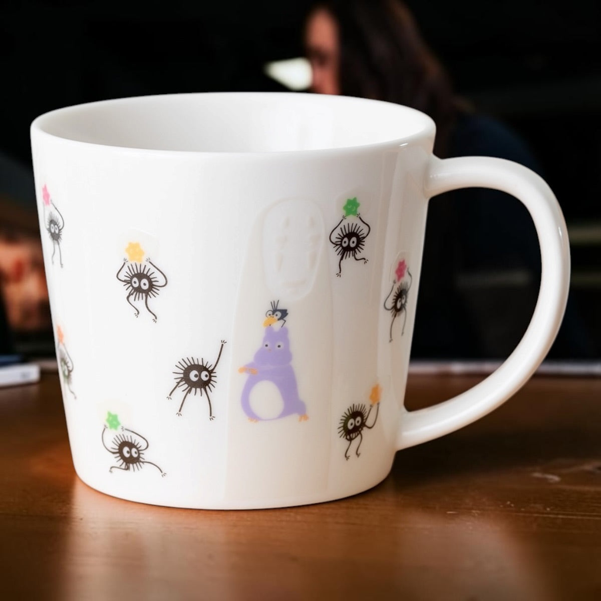 Studio Ghibli Spirited Away Heat Changing Mug No-Face & Susuwatari