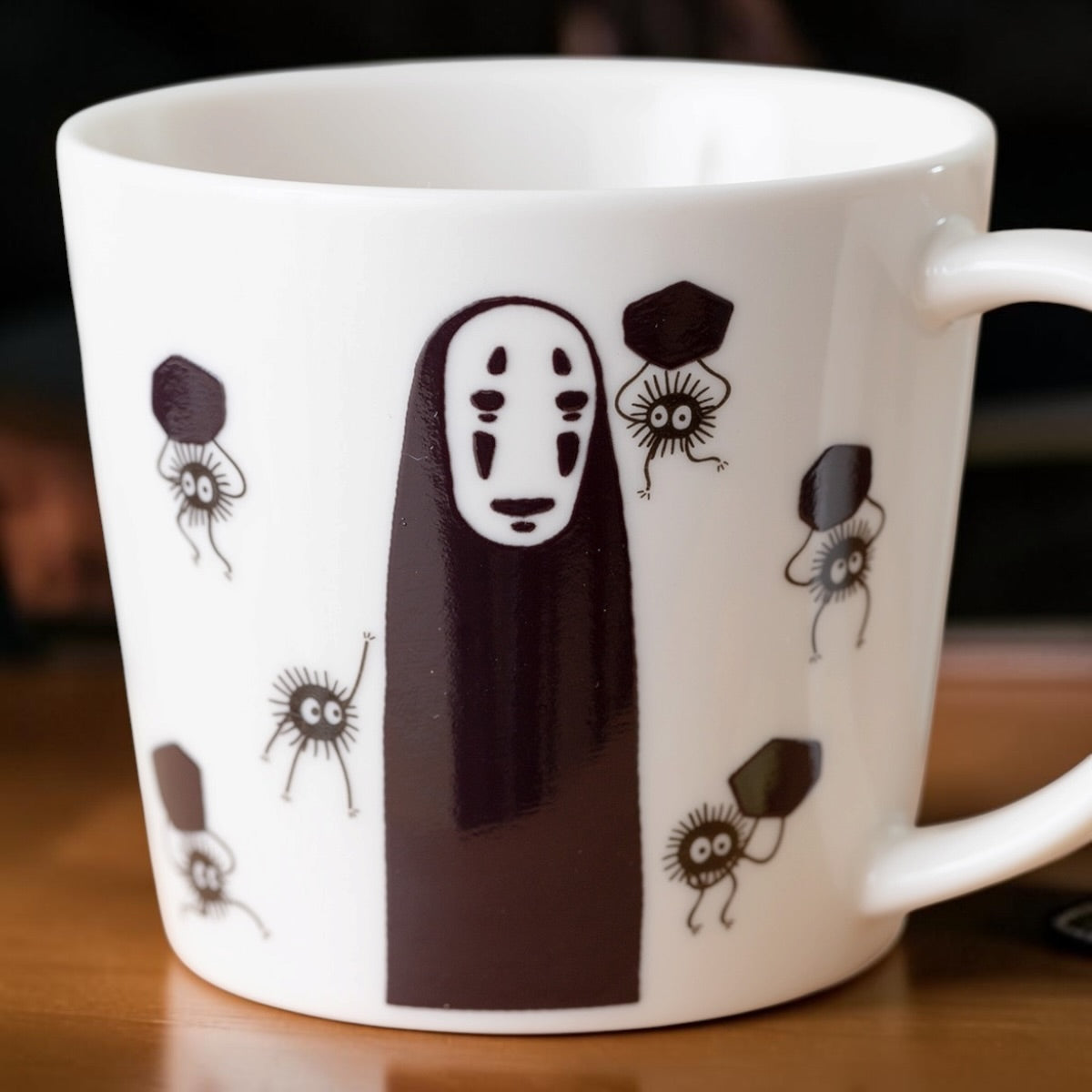 Studio Ghibli Spirited Away Heat Changing Mug No-Face & Susuwatari