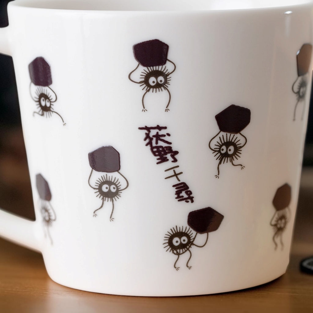 Studio Ghibli Spirited Away Heat Changing Mug No-Face & Susuwatari