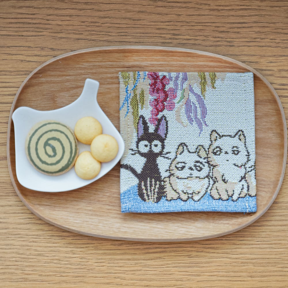 Studio Ghibli Kiki’s Delivery Service Season of Flowers Gobelin Woven Coaster Set of 4