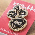 Studio Ghibli My Neighbour Totoro Soot Sprite Pin Badge T-10