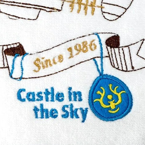 Studio Ghibli Castle in the Sky Laputa Story Mini Towel