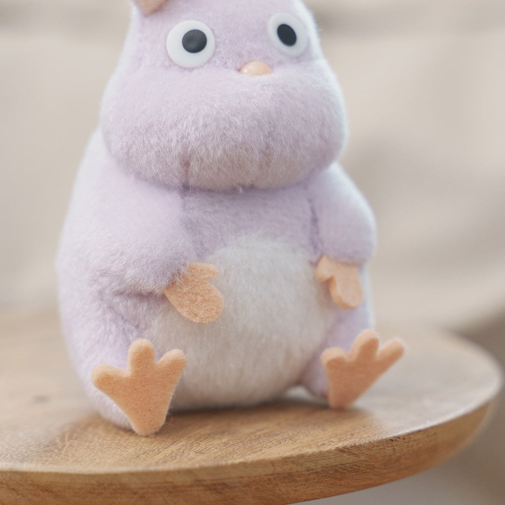 Studio Ghibli Spirited Away Boh Mouse Fluffy Plush Keychain K-9902