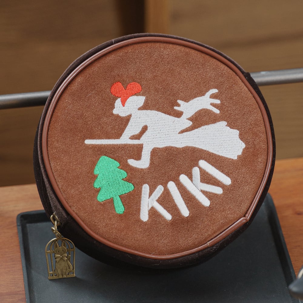 Studio Ghibli Kiki’s Delivery Service Chocolate Cake Velvet Pouch Large