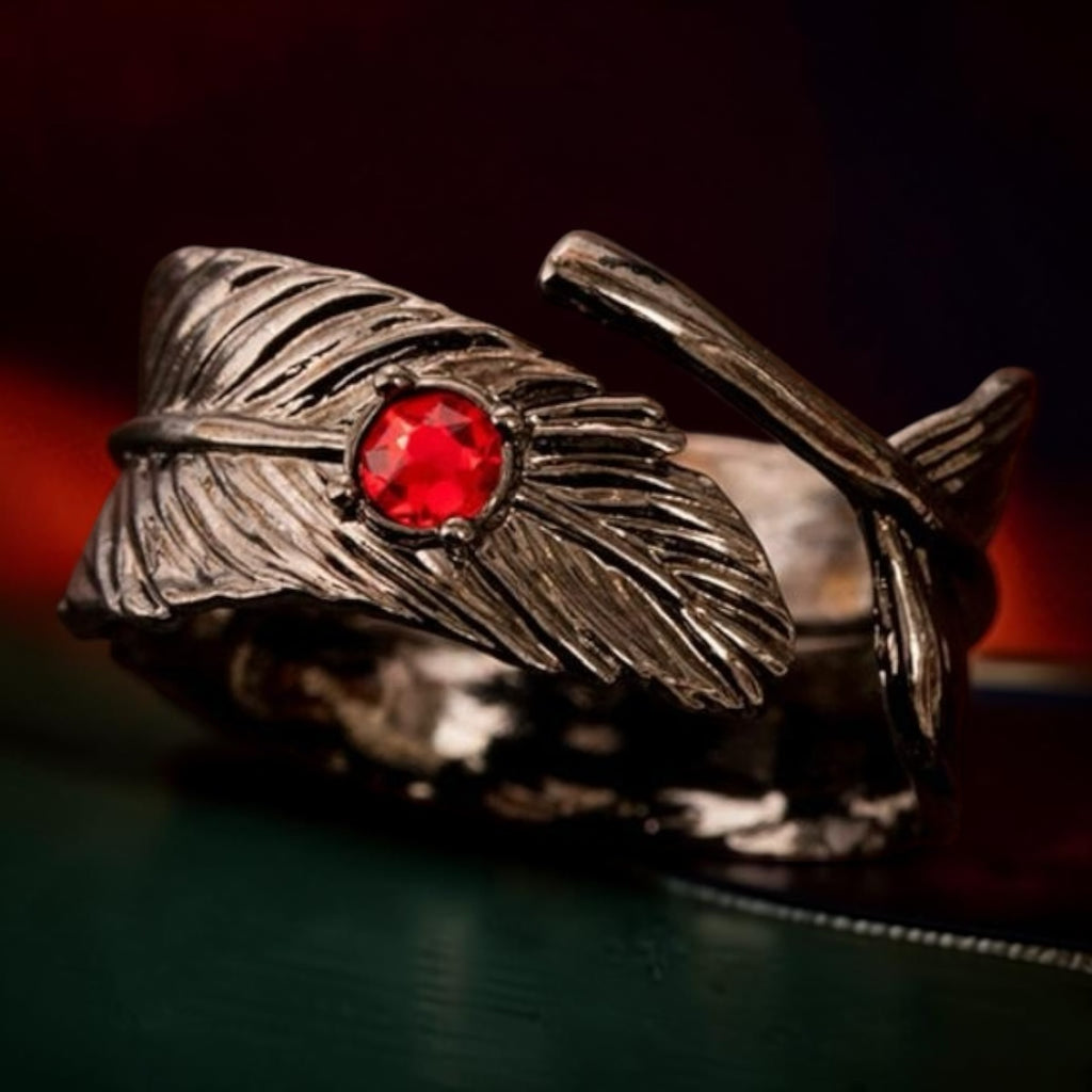 Studio Ghibli GBL Howl’s Moving Castle My Treasure Ring – Howl’s Black Feather