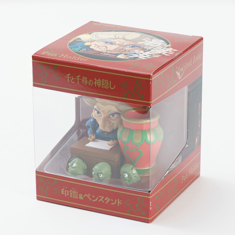 Studio Ghibli Spirited Away Yubaba & Kashira Seal Holder and Pen Stand