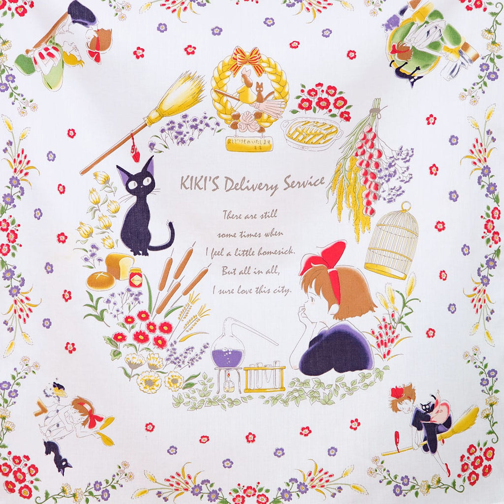 Studio Ghibli Kiki’s Delivery Service Kiki Profile Large Handkerchief