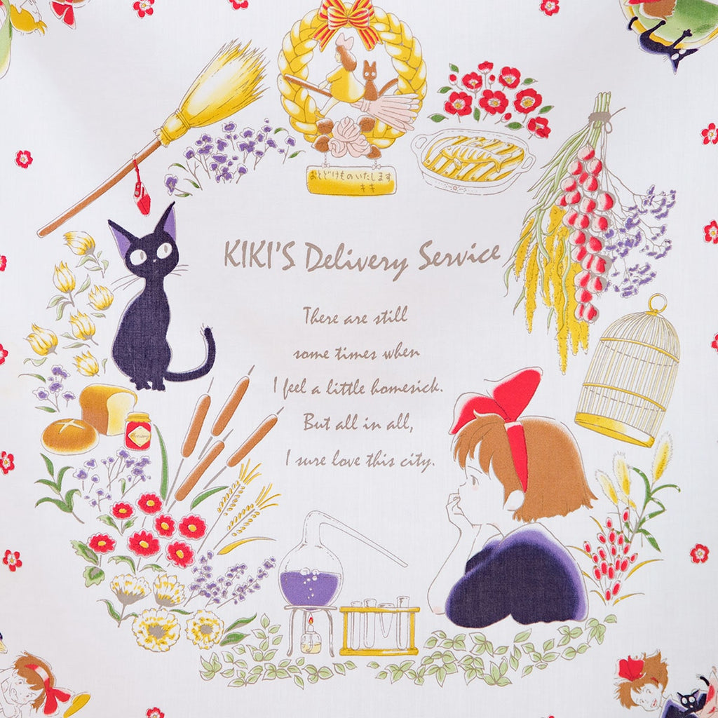 Studio Ghibli Kiki’s Delivery Service Kiki Profile Large Handkerchief