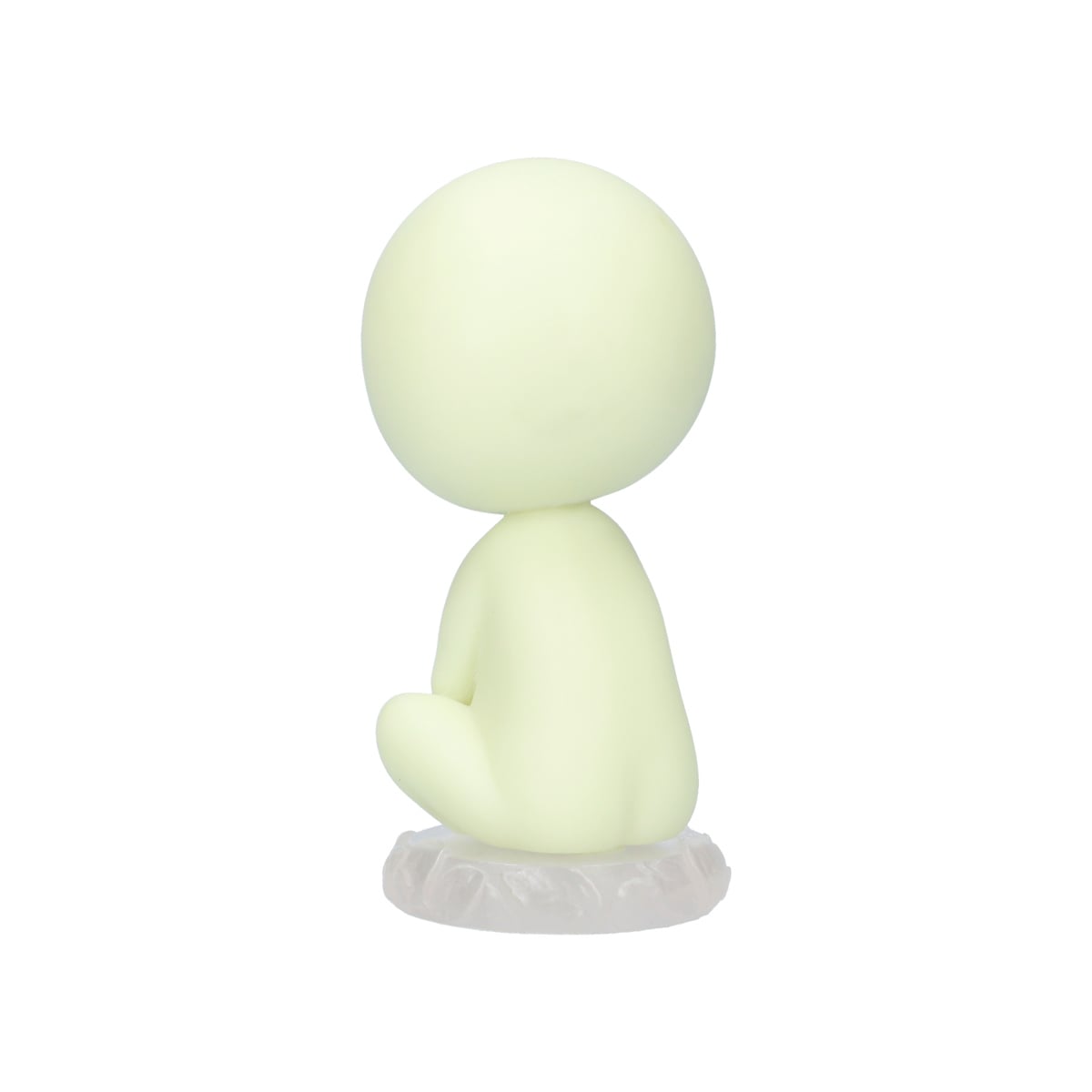 Studio Ghibli Princess Mononoke Kodama Little Sitting Glow-in-the-Dark Figu