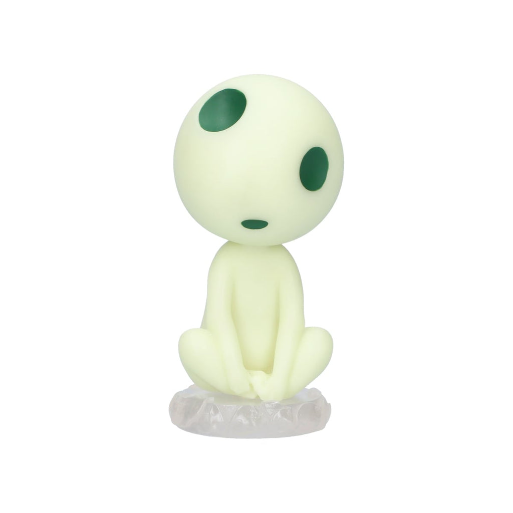 Studio Ghibli Princess Mononoke Kodama Little Sitting Glow-in-the-Dark Figu