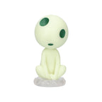 Studio Ghibli Princess Mononoke Kodama Little Sitting Glow-in-the-Dark Figu