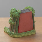 Studio Ghibli Spirited Away Stone Guardian Tunnel Diorama Tray & Paperweight