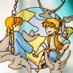 Studio Ghibli Castle in the Sky Laputa Stone Suncatcher – Path of the Wind Series