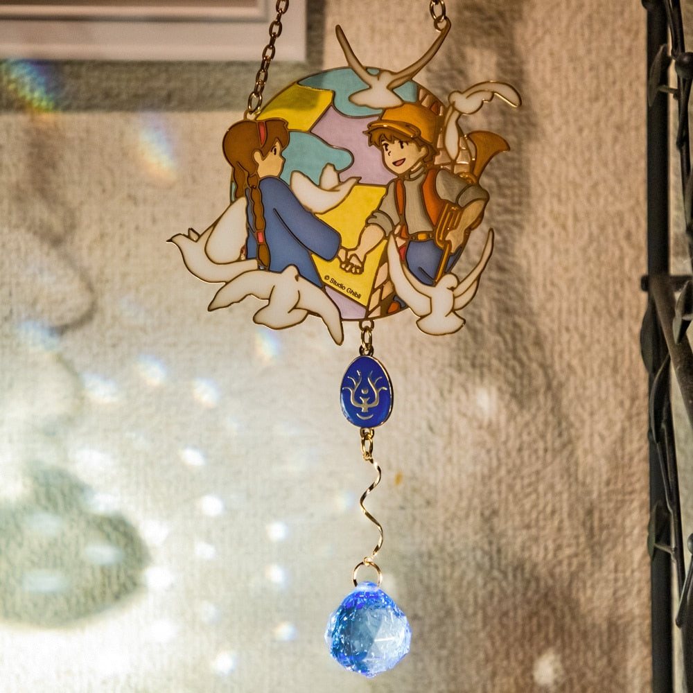 Studio Ghibli Castle in the Sky Laputa Stone Suncatcher – Path of the Wind Series