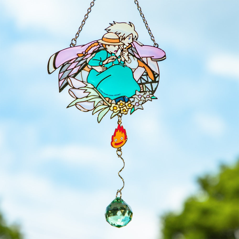 Studio Ghibli Howl’s Moving Castle Calcifer Suncatcher – Path of the Wind Series