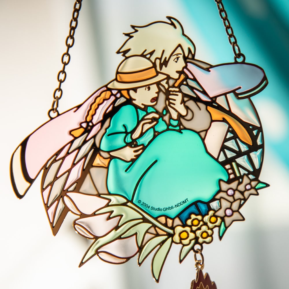 Studio Ghibli Howl’s Moving Castle Calcifer Suncatcher – Path of the Wind Series