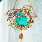 Studio Ghibli Howl’s Moving Castle Calcifer Suncatcher – Path of the Wind Series