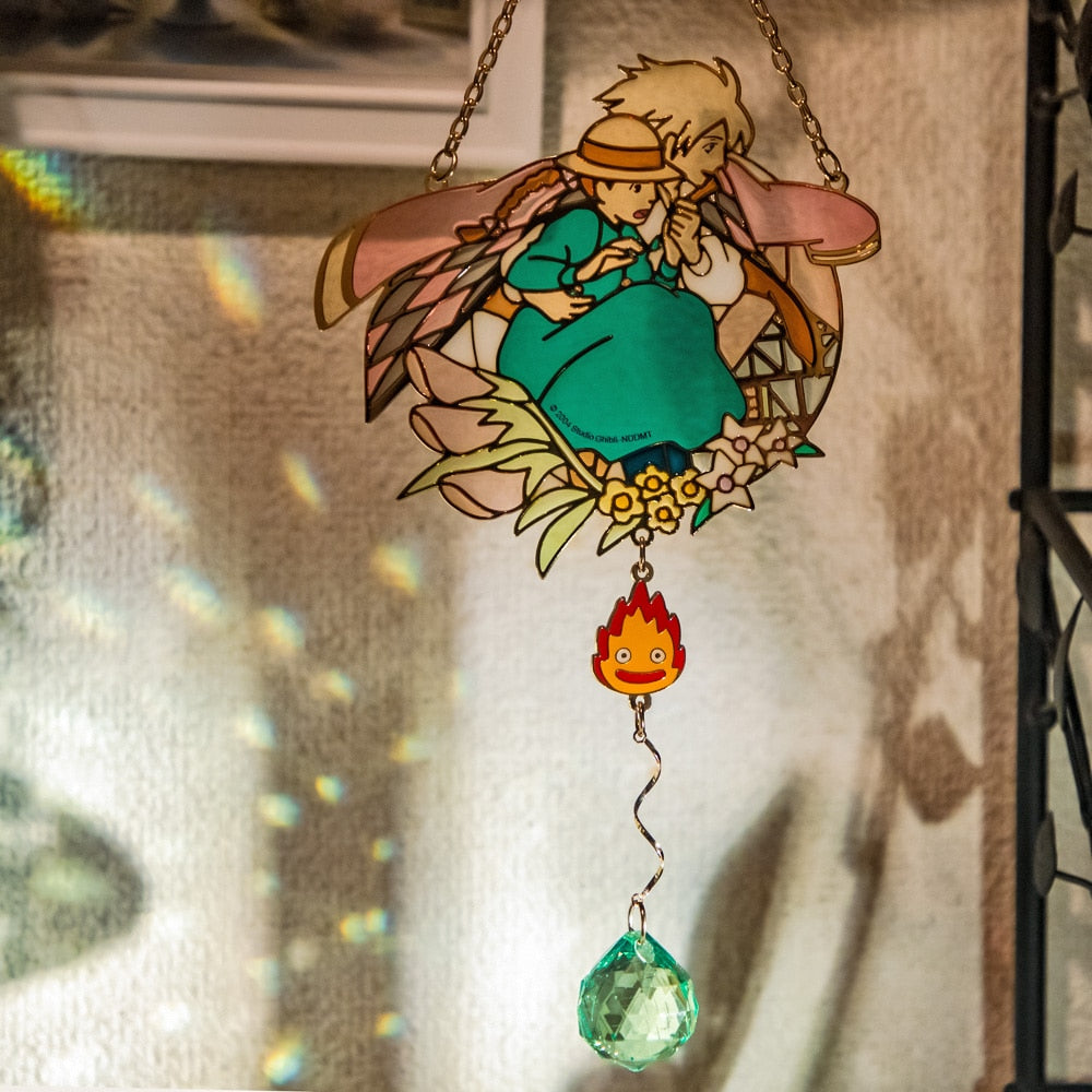 Studio Ghibli Howl’s Moving Castle Calcifer Suncatcher – Path of the Wind Series