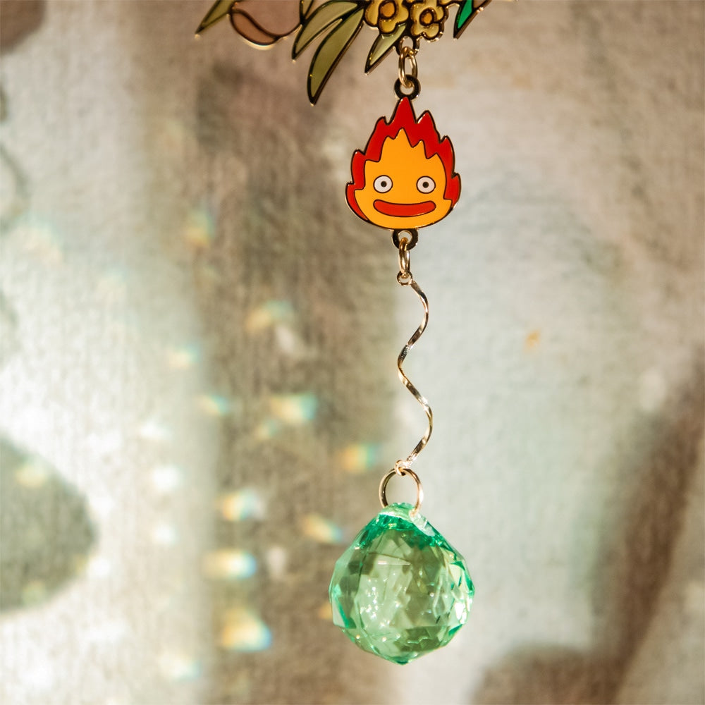 Studio Ghibli Howl’s Moving Castle Calcifer Suncatcher – Path of the Wind Series