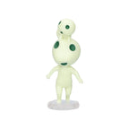 Studio Ghibli Princess Mononoke Kodama Sitting Glow-in-the-Dark Figure