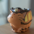 Studio Ghibli My Neighbor Totoro Catbus Stretching Pen Holder Desk Organiser