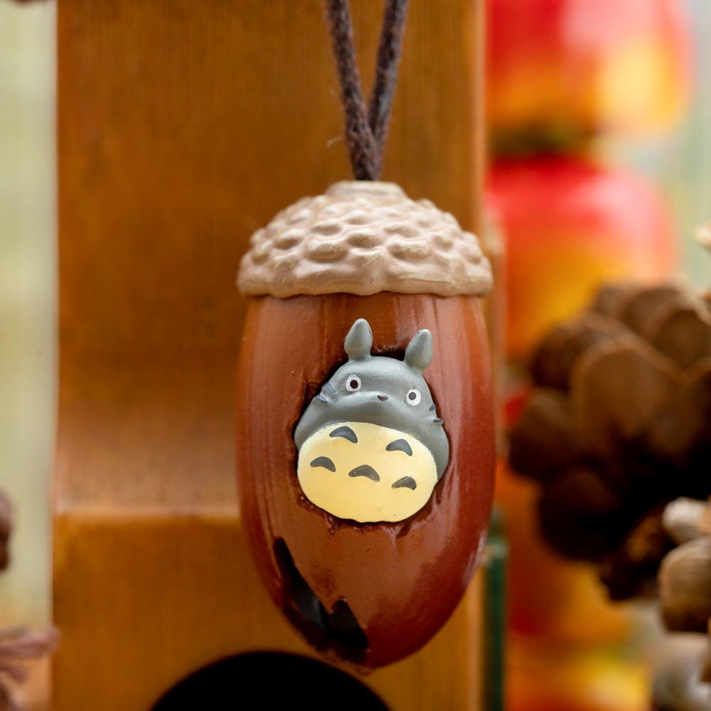 Studio Ghibli My Neighbour Totoro Acorn Bell Keyring Totoro & Small Totoro