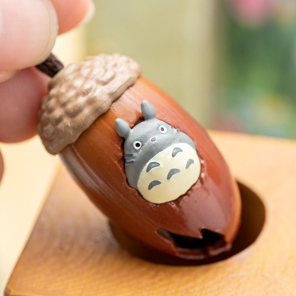 Studio Ghibli My Neighbour Totoro Acorn Bell Keyring Totoro & Small Totoro