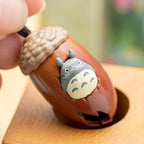 Studio Ghibli My Neighbour Totoro Acorn Bell Keyring Totoro & Small Totoro