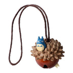 Studio Ghibli My Neighbour Totoro Acorn Bell Keyring Medium Totoro & Small Totoro