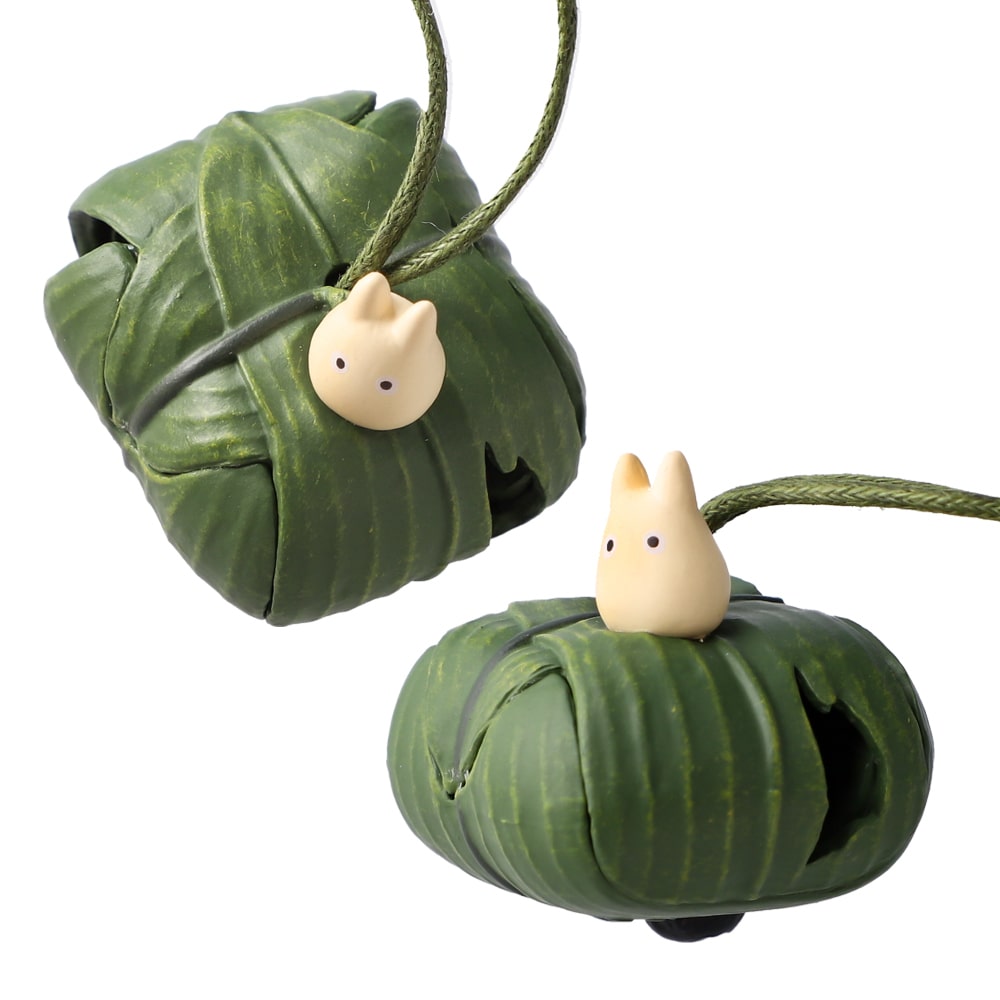Studio Ghibli My Neighbour Totoro Acorn Bell Keyring Small Totoro & Soot Sprite